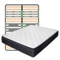 TAMAR - Pack Matelas ressorts ensachés + AltoZone 140x190cm