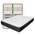 TAMAR - Pack Matelas ressorts ensachés + AltoZone 160x200cm
