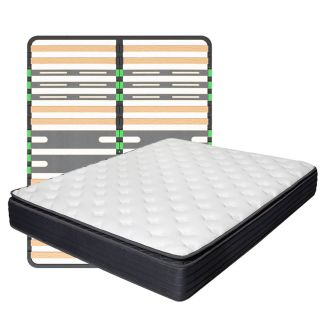 TAMAR - Pack Matelas ressorts ensachés + AltoZone 160x200cm