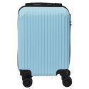 Valise Cabine Bleu Pastel 29L - ABS, Dimensions 20x30x40 cm, Idéale pour les Bagages à Main des Compagnies Aériennes