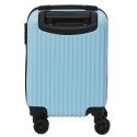 Valise Cabine Bleu Pastel 29L - ABS, Dimensions 20x30x40 cm, Idéale pour les Bagages à Main des Compagnies Aériennes
