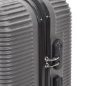 Valise Gris foncé X3 - 43L, 68L, 95L, Coque Rigide, Roues Pivotantes 360°, Cadenas Sécurisé, Idéale pour les Voyages Long Séjour