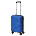 Lot de 3 Valises Rigides Bleues avec Roues Pivotantes 360°, Cadenas Sécurisé à Code