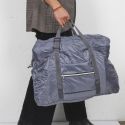 Sac de voyage pliable 46x35x20cm en Polyester gris
