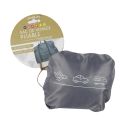 Sac de voyage pliable 46x35x20cm en Polyester gris