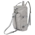 Sac de voyage polyvalent 2 en 1, sac à dos et sac bandoulière en Polyester gris chiné