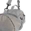 Sac de voyage polyvalent 2 en 1, sac à dos et sac bandoulière en Polyester gris chiné