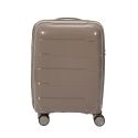 Lot de 4 Valises Taupe (38L-107L), Roues Pivotantes 360°, Poignée de Traction et Cadenas Sécurisé à Code