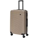 Valises champagne X3 - 43L, 68L, 95L, Coque Rigide, Roues Pivotantes 360°, Cadenas Sécurisé, Idéale pour les Voyages Long Séjour