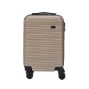 Valises champagne X3 - 43L, 68L, 95L, Coque Rigide, Roues Pivotantes 360°, Cadenas Sécurisé, Idéale pour les Voyages Long Séjour