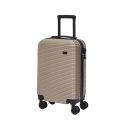 Valises champagne X3 - 43L, 68L, 95L, Coque Rigide, Roues Pivotantes 360°, Cadenas Sécurisé, Idéale pour les Voyages Long Séjour