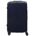Lot de 3 Valises Bleu Marine - 49L 65L 105L, Coque Rigide en Polycarbonate, Roues Pivotantes 360°, Cadenas Sécurisé à Code