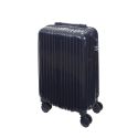 Lot de 3 Valises Bleu Marine - 49L 65L 105L, Coque Rigide en Polycarbonate, Roues Pivotantes 360°, Cadenas Sécurisé à Code