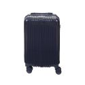 Lot de 3 Valises Bleu Marine - 49L 65L 105L, Coque Rigide en Polycarbonate, Roues Pivotantes 360°, Cadenas Sécurisé à Code