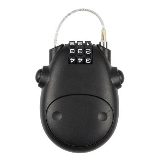 Cadenas à combinaison 3 chiffres extensible gris