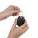 Cadenas à combinaison 3 chiffres extensible gris