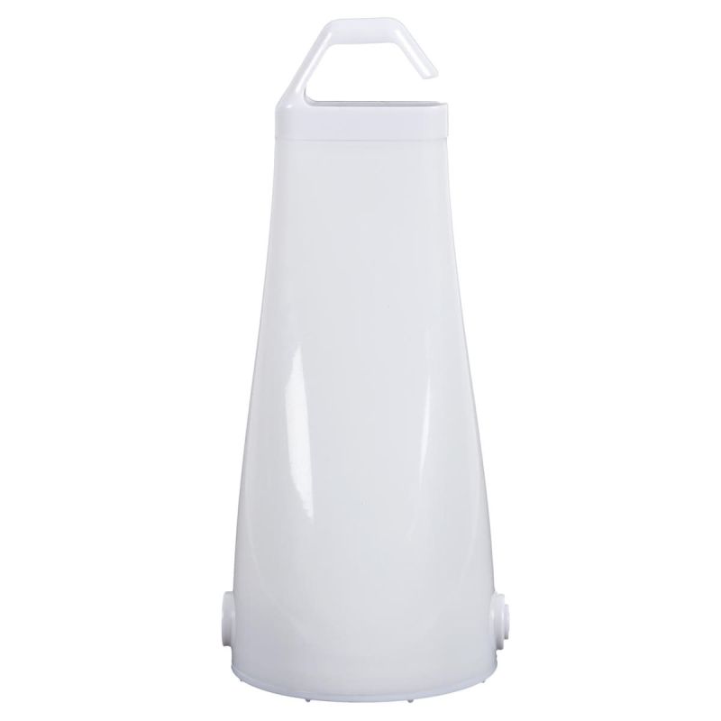Lanterne à pile en plastique à led blanche à suspendre ou poser