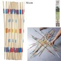 Jeu de mikado géant en bois (H70 cm)