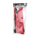 Jeu de lancer d’avion en plastique avec propulseur rouge et noir