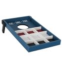 Jeu en bois 2 en 1 avec lancer de sac + Tic Tac Toe
