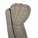 VITILIS - Fauteuil relax releveur tissu polyester taupe