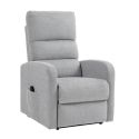 SOON - Fauteuil relax releveur tissu polyester traité hydrophobe gris