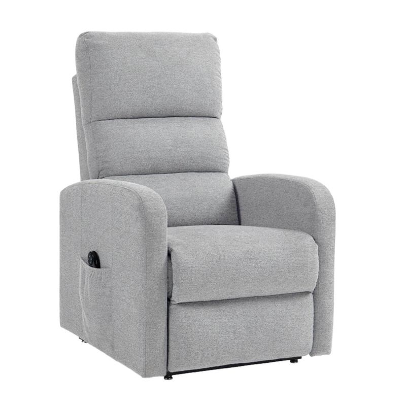 SOON - Fauteuil relax releveur tissu polyester traité hydrophobe gris SOON - Fauteuil relax releveur tissu polyester traité hydrophobe gris