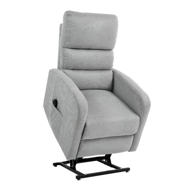 SOON - Fauteuil relax releveur tissu polyester traité hydrophobe gris