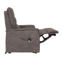 EVENN - Fauteuil modèle S relax releveur tissu polyester imitation cuir taupe