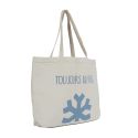 Tote bag isotherme (10L) blanc avec message "Toujours au frais"
