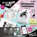 Mini Imprimante Noir et Blanc Portable