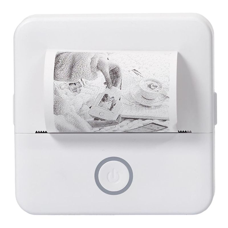 Mini Imprimante Noir et Blanc Portable Mini Imprimante Noir et Blanc Portable