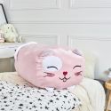 Coussin Peluche Chat Rose XXL 90cm
