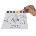 Lot de 10 Feuilles de peinture à l'eau A4 avec 2 pinceaux