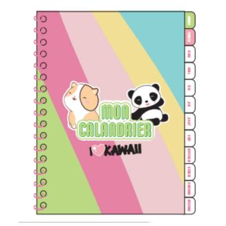 Carnet planner agenda Kawaii A5