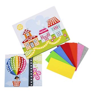 Coffret mosaïques en mousse autocollantes