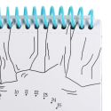 Lot de 2 Cahiers de coloriage avec poignée de transport