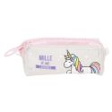 Trousse transparente thème Licorne