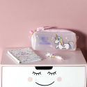 Trousse transparente thème Licorne