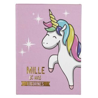 Notes papier adhésives thème Licorne