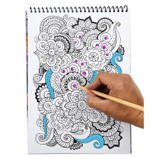 Livre de coloriage de voyage 30 pages adulte