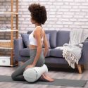 Tapis de fitness dimensions 173x61 cm coloris gris