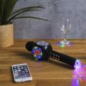 Micro Enceinte Karaoké Sans Fil Lumineux