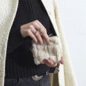 Porte-Monnaie Fluffy Fausse Fourrure