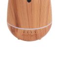 Diffuseur d'Huile Essentielle USB 120ML, Design Bois Naturel pour Votre Salon