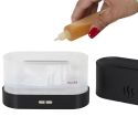 Diffuseur d'huile essentiel LED Effet Flamme USB, Parfum et Lumière Relaxante pour Votre Maison