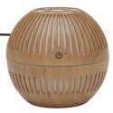 Diffuseur d'Huile Essentielle Bois Rond, Design Compact et Pratique
