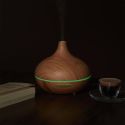 Diffuseur d'Huile Essentiel LED avec Finition Bois, Ambiance Parfumée et Élégante pour Maison