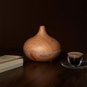 Diffuseur d'Huile Essentiel LED avec Finition Bois, Ambiance Parfumée et Élégante pour Maison