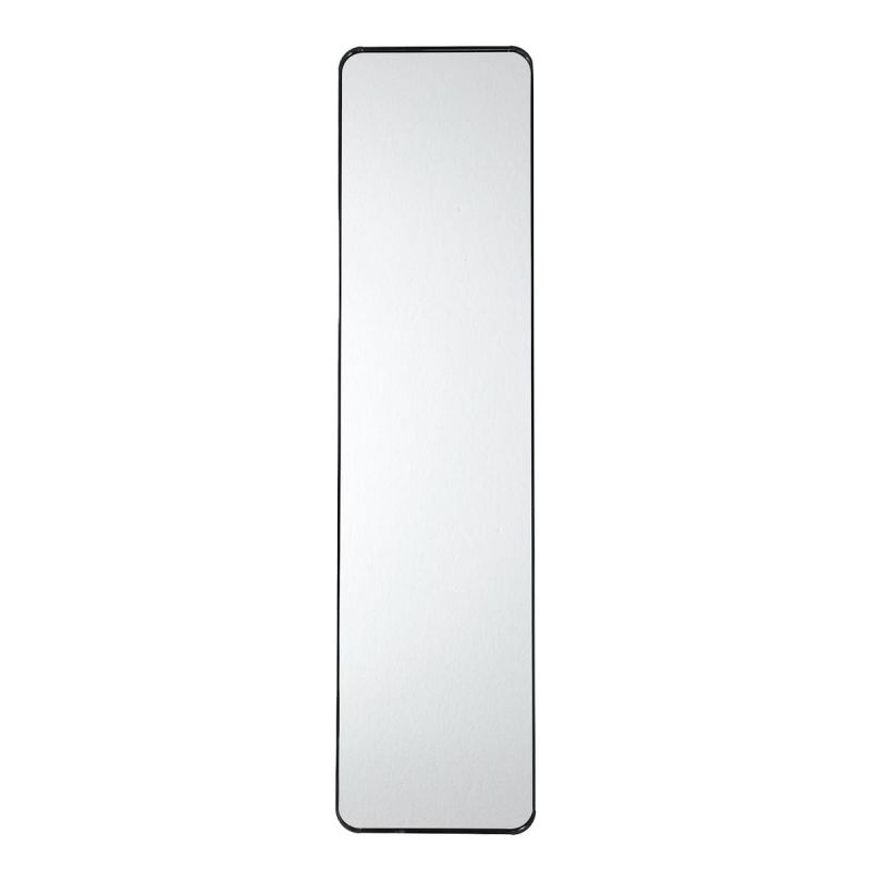 Miroir de Porte Rectangulaire 30x120cm en Verre et Aluminium Noir - Élégant et Pratique pour Sublimer Votre Intérieur Miroir de Porte Rectangulaire 30x120cm en Verre et Aluminium Noir - Élégant et Pratique pour Sublimer Votre Intérieur
